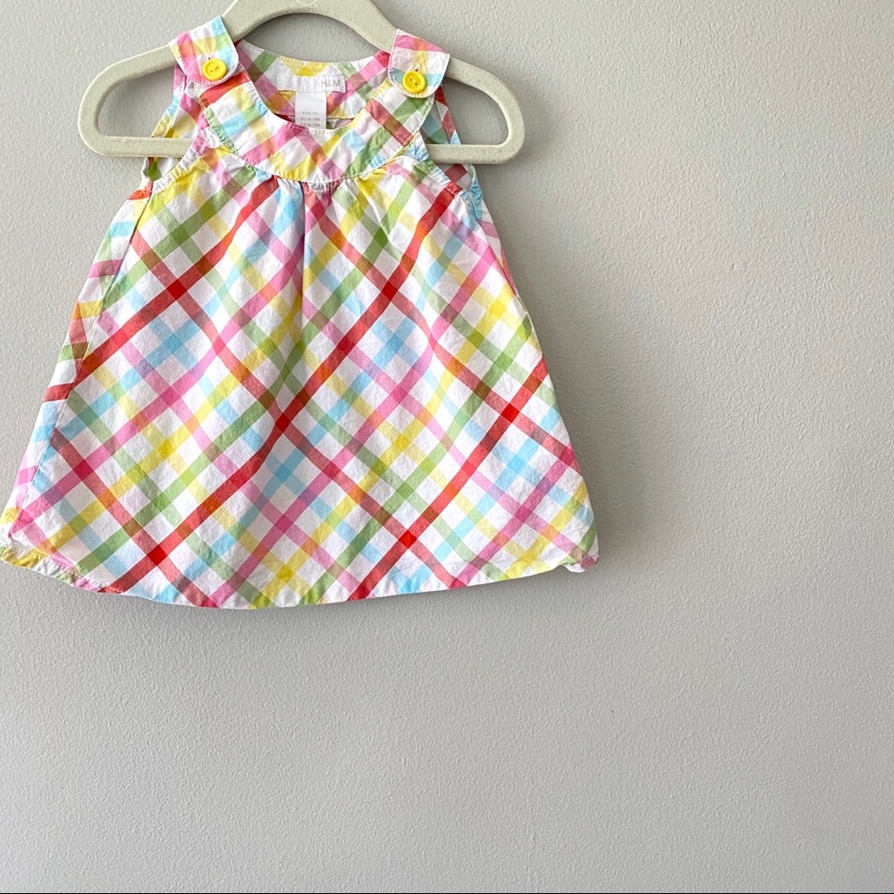 6-9m H&M Plaid Baby Summer Dress
